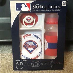 BABY Phillies BASEBALL Set NWOT